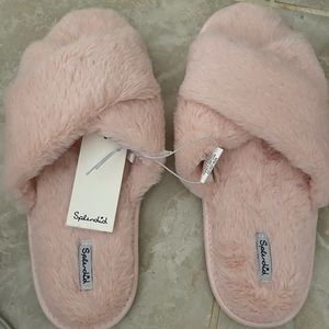 Splendid Faux Fur Slippers